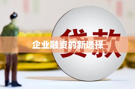 贵定企业融资的新选择