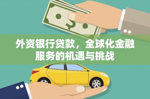 贵定外资银行贷款，全球化金融服务的机遇与挑战
