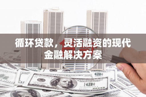 贵定循环贷款，灵活融资的现代金融解决方案