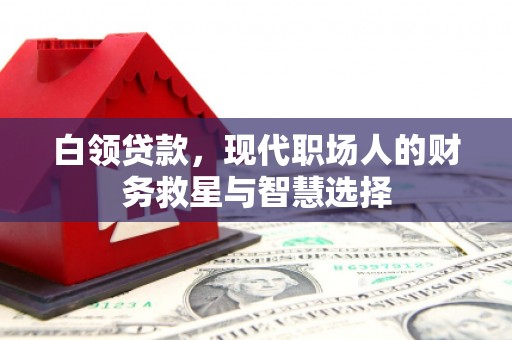 贵定白领贷款，现代职场人的财务救星与智慧选择