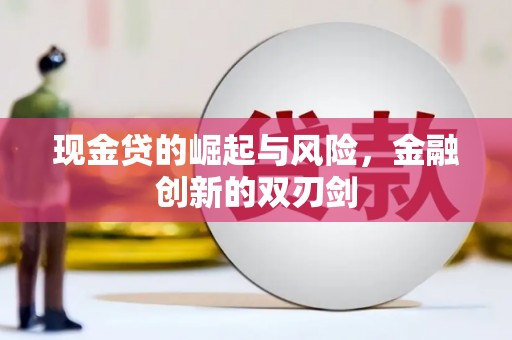 贵定现金贷的崛起与风险，金融创新的双刃剑