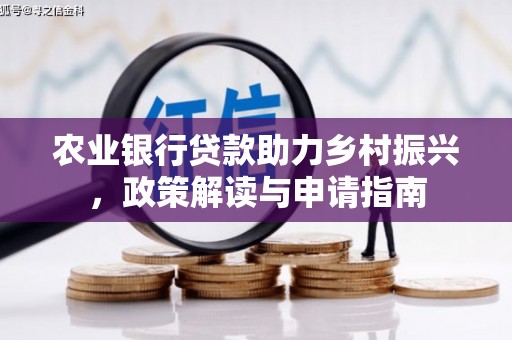 贵定农业银行贷款助力乡村振兴，政策解读与申请指南