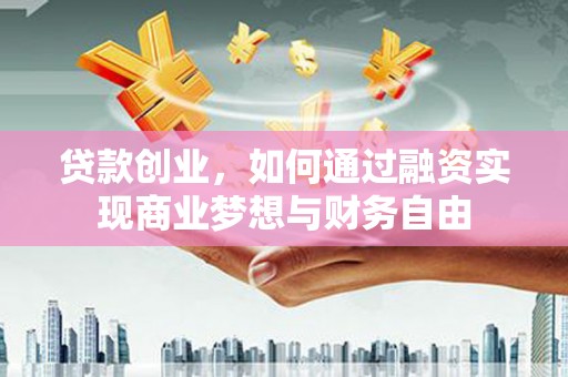 贵定贷款创业，如何通过融资实现商业梦想与财务自由