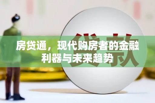 贵定房贷通，现代购房者的金融利器与未来趋势