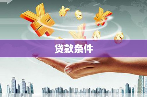 贵定贷款条件