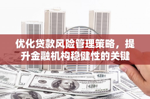 贵定优化贷款风险管理策略，提升金融机构稳健性的关键