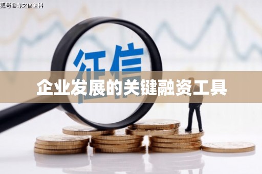 贵定企业发展的关键融资工具