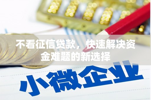贵定不看征信贷款，快速解决资金难题的新选择