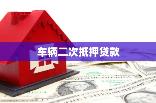 贵定车辆二次抵押贷款