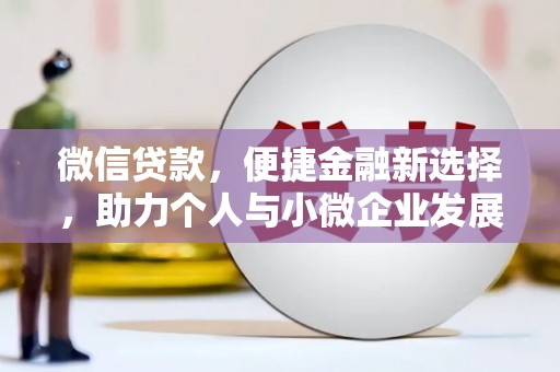贵定微信贷款，便捷金融新选择，助力个人与小微企业发展