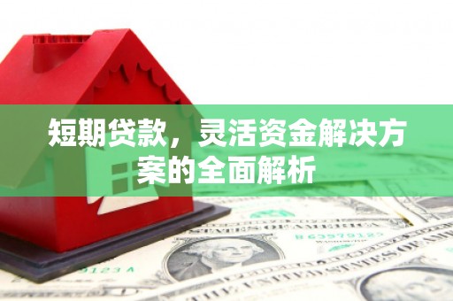 贵定短期贷款，灵活资金解决方案的全面解析