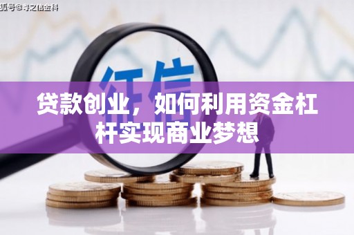 贵定贷款创业，如何利用资金杠杆实现商业梦想