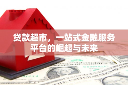 贵定贷款超市，一站式金融服务平台的崛起与未来