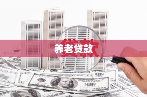贵定养老贷款