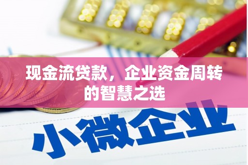贵定现金流贷款，企业资金周转的智慧之选