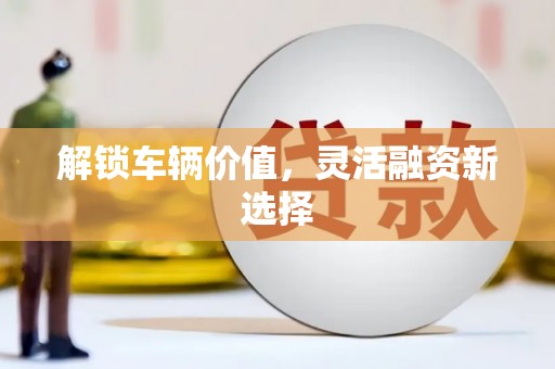 贵定解锁车辆价值，灵活融资新选择
