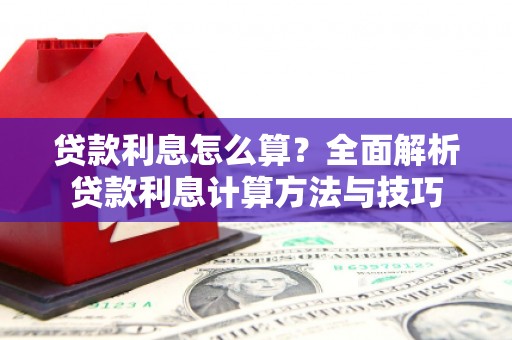 贵定贷款利息怎么算？全面解析贷款利息计算方法与技巧